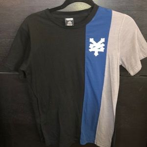 Zoo York youth large 14/16 black/grey/navy T-shirt